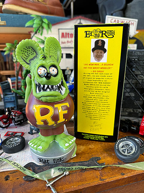 RAT FINK（ラットフィンク） ファンコ ボビングヘッド （グリーン