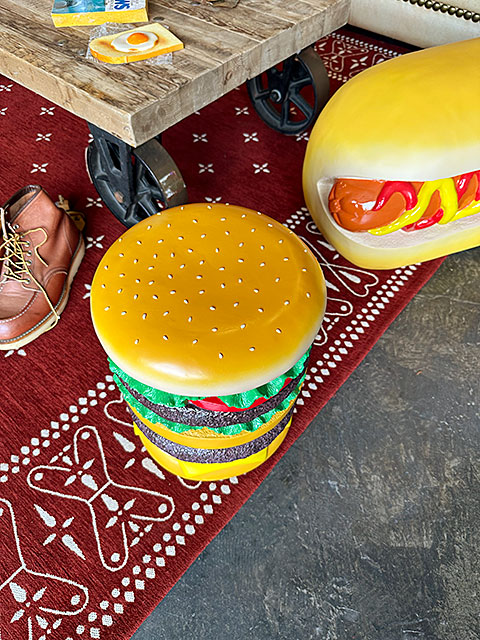 ハンバーガースツール □ アメリカン雑貨 アメリカ雑貨 : アメリカン