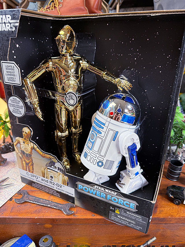 映画 スターウォーズ C-3PO＆R2-D2 トーキング アクションフィギュア 2
