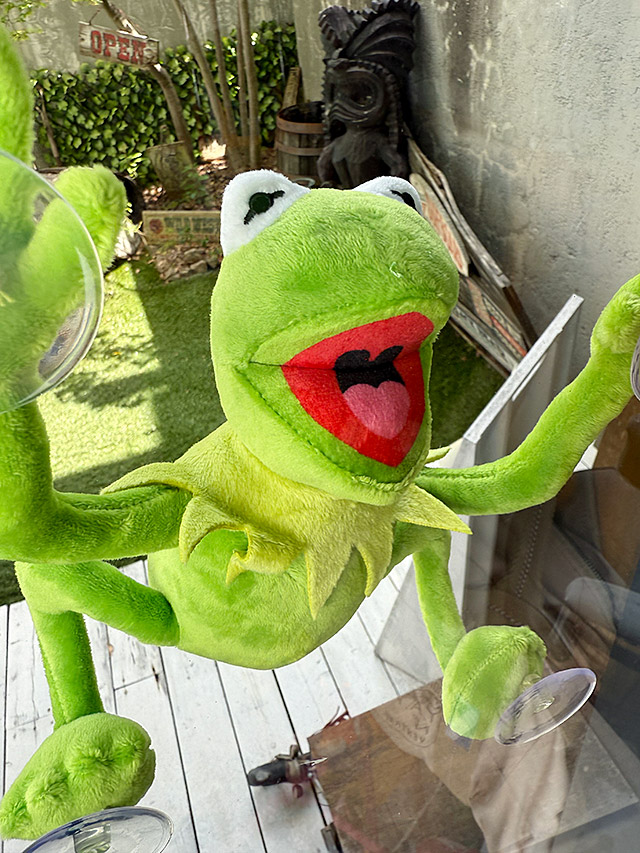 カーミット 吸盤付き ぬいぐるみ □ アメリカン雑貨 アメリカ雑貨