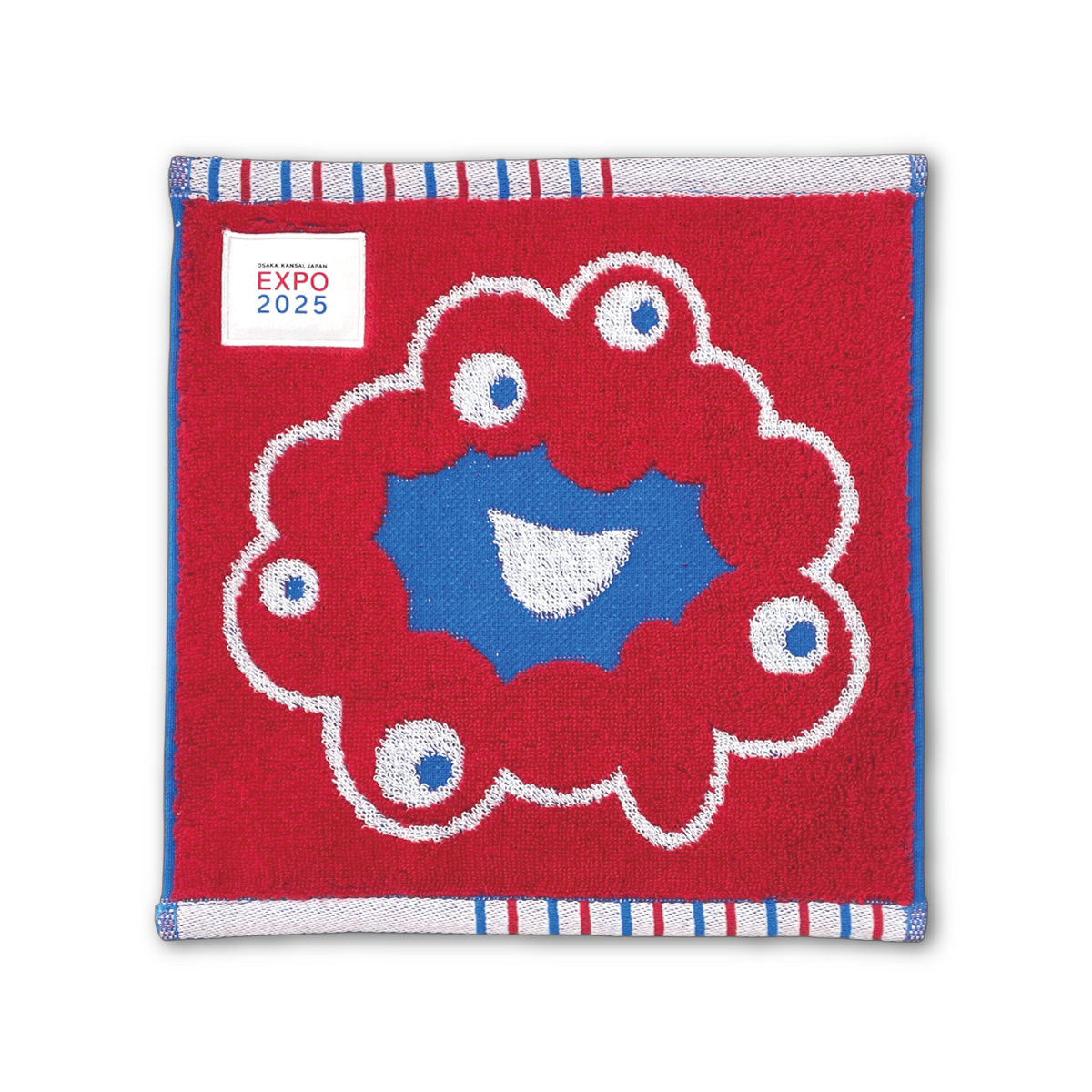 丸眞 EXPO2025 大阪関西万博 ミャクミャク ミニタオル タオルハンカチ