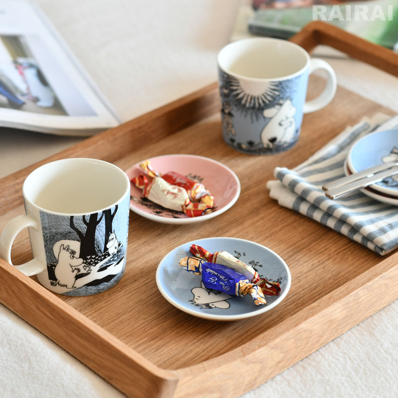 ARABIA（アラビア） ムーミン ミニプレート 10.5cm クラシック ラブ