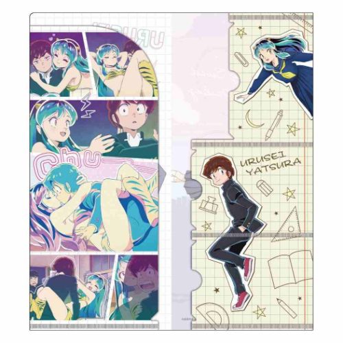 うる星やつら グッズ ミニクリアファイル アニメキャラクター チケット