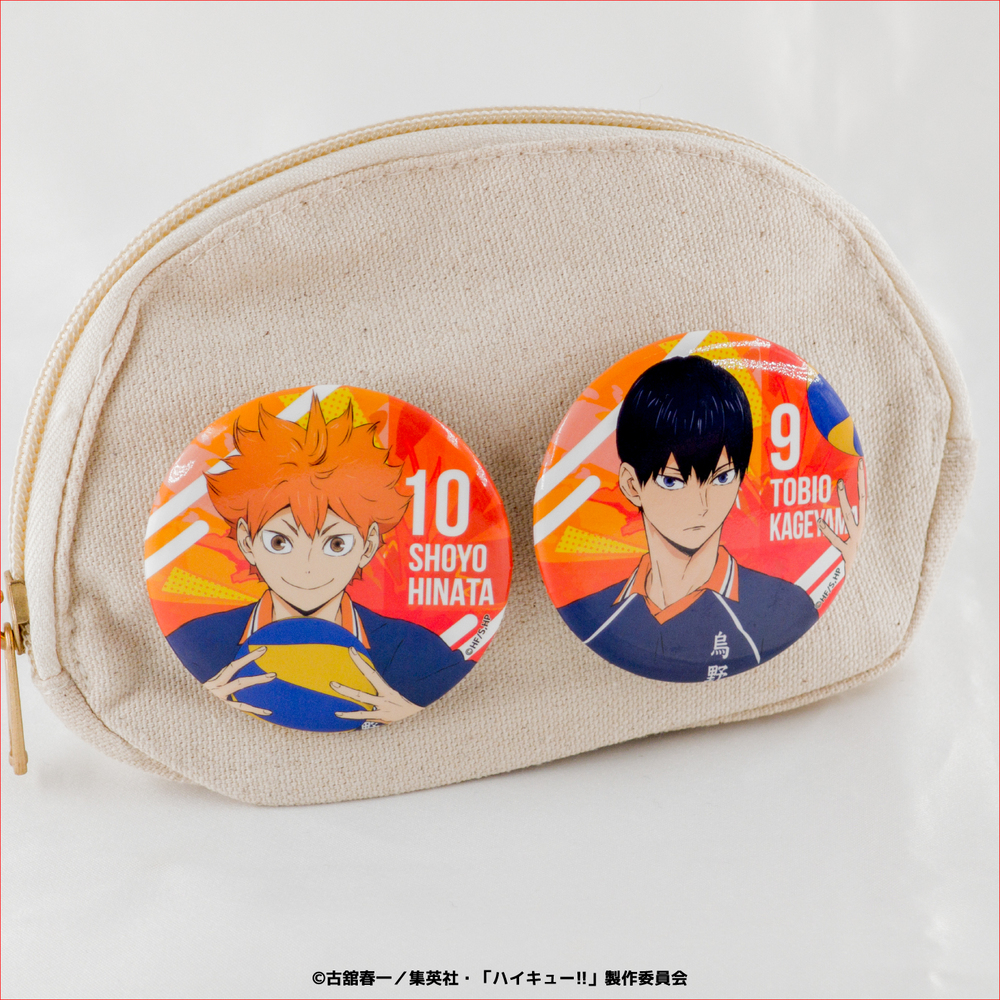 ハイキュー!! ランダム缶バッジ 単品 グッズ かわいい : CosmeMarket