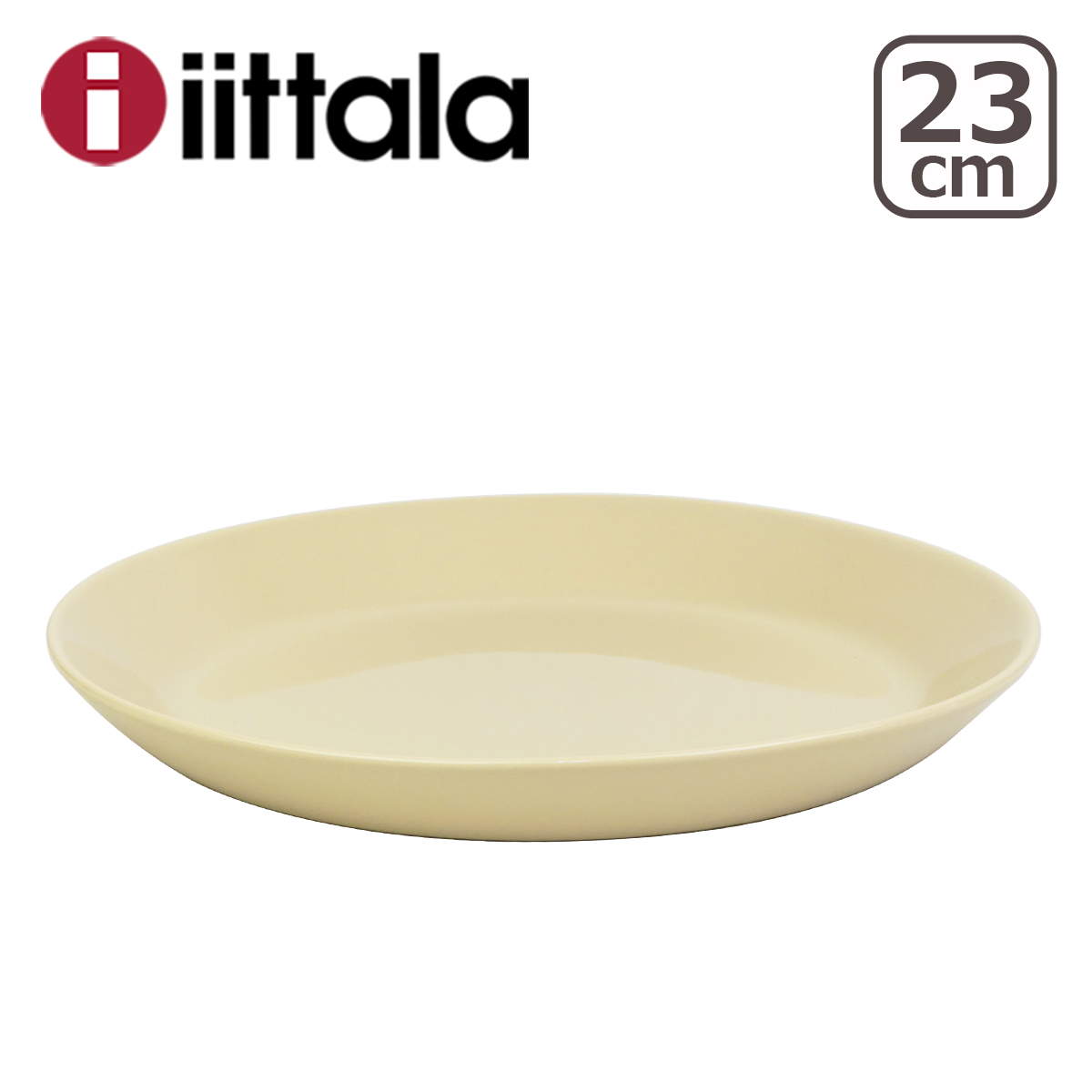 ティーマ 【並行輸入品】イッタラ 23cm プレート LINEN リネン iittala