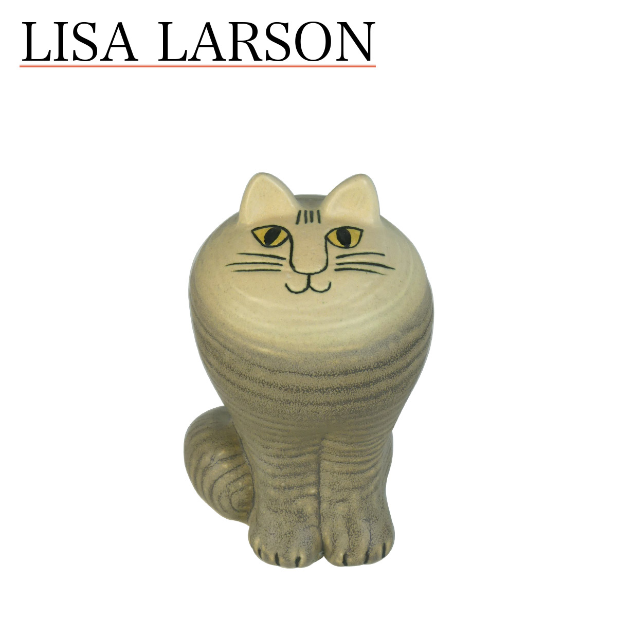 Lisa Larson（リサラーソン） 【並行輸入品】リサラーソン 置物 猫