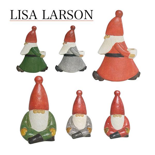 Lisa Larson（リサラーソン） 【並行輸入品】リサラーソン 置物 サンタ