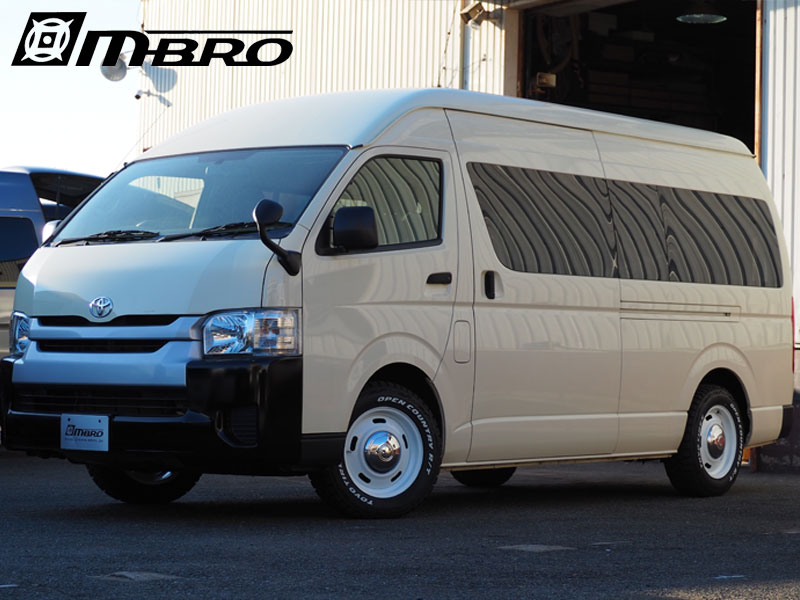 ハイエース 200系 ホイール +40 1670 16インチ 7J 139.7-6H スチール