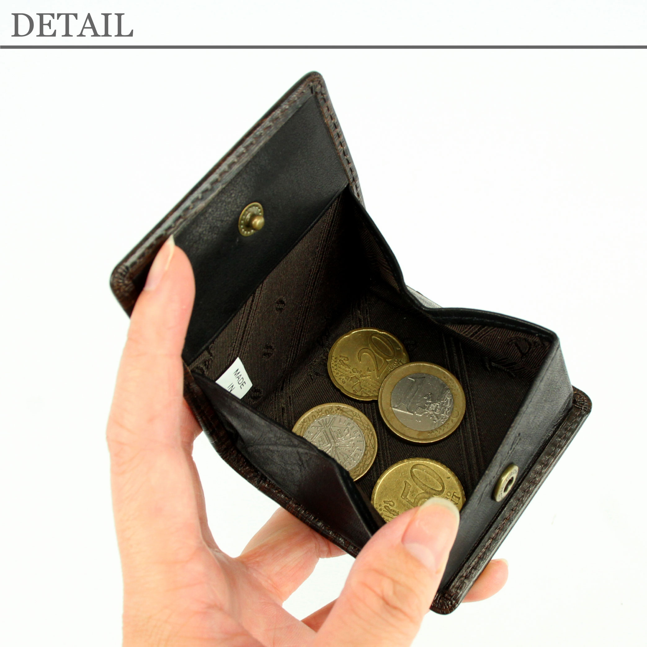 Dakota（ダコタ） メンズ 小銭入れ コインケース グレイン ボックス型