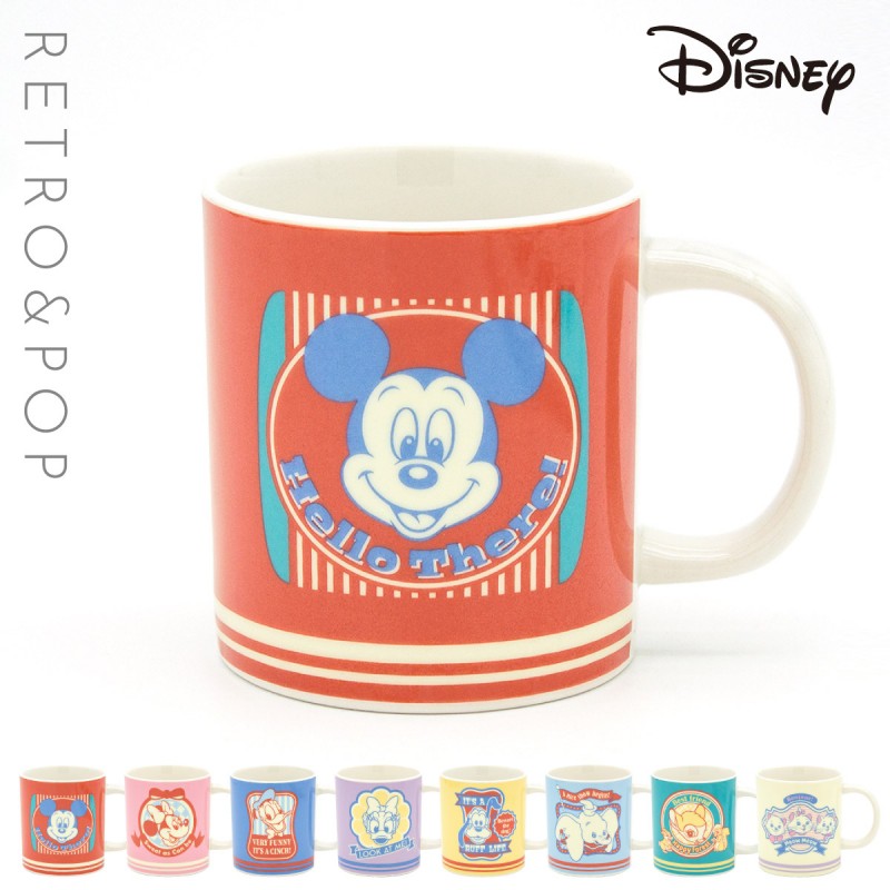 三郷陶器 マグカップ ディズニー ミッキーマウス ミニー ドナルド