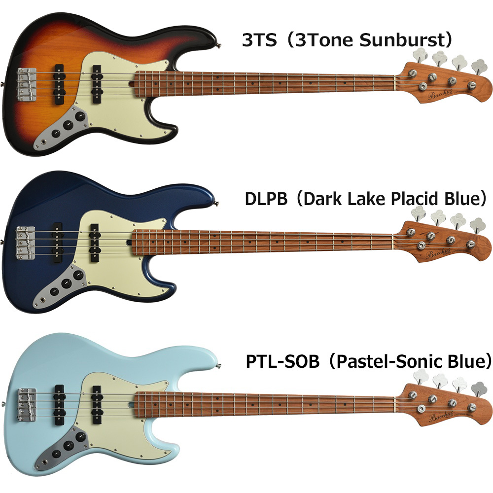 Bacchus（バッカス） Bacchus BJB-1-RSM/M エレキベース 初心者 入門