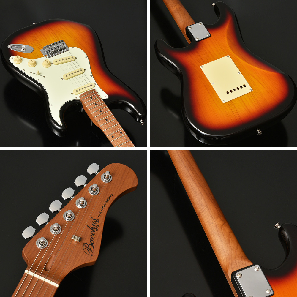 Bacchus（バッカス） Bacchus BST-1-RSM/M エレキギター 初心者 入門