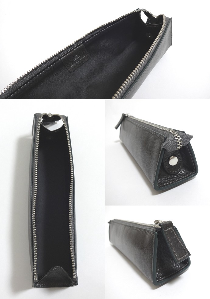 手帳型ペンケース (オーダー品) イシュー ペンケース ［8630］ 革小物 ASHFORD