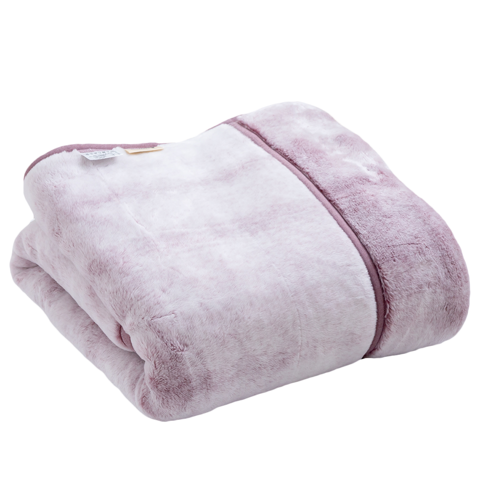 割引品 極厚 毛布 シングル 2枚合わせ 毛皮のような肌触り アクリル