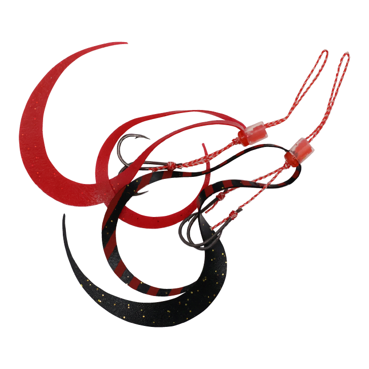 ハヤブサ/Hayabusa バルキーカーリーフックセット 地獄掛け アソート 2