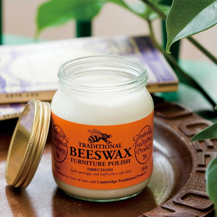 ブリティッシュビーズワックス 蜜蝋ワックス 家具 木工 アンティーク