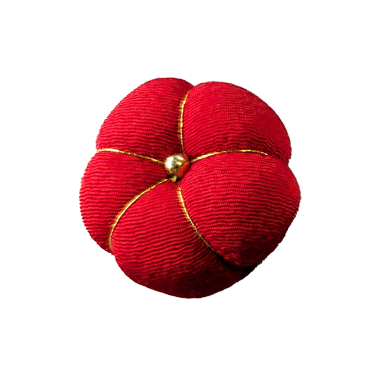 ちりめん細工 梅 大1個 髪飾りにしたり 携帯ストラップにしたり