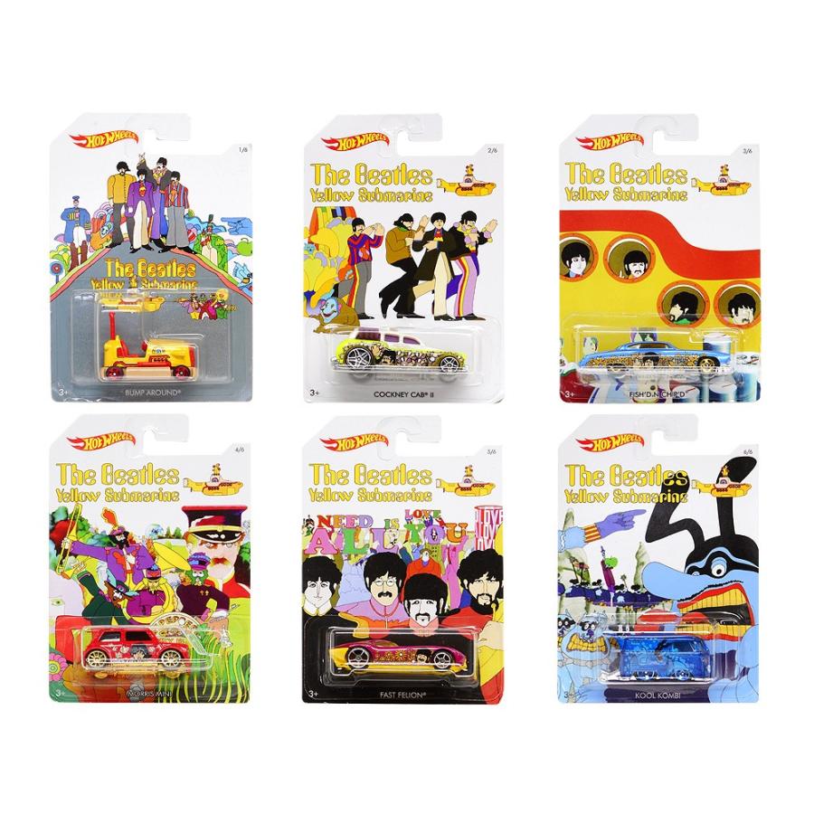 ホットウィール ビートルズ イエローサブマリン メタルダイキャスト