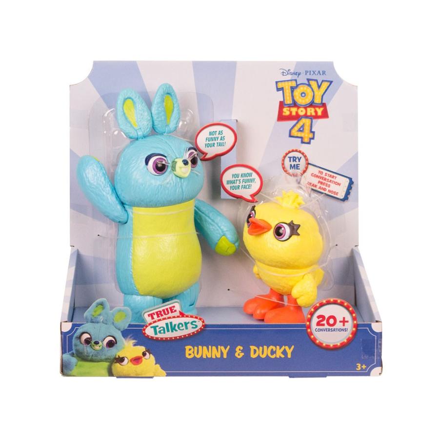 トイストーリー4 ダッキー & バニー トーキング フィギュア 2点セット