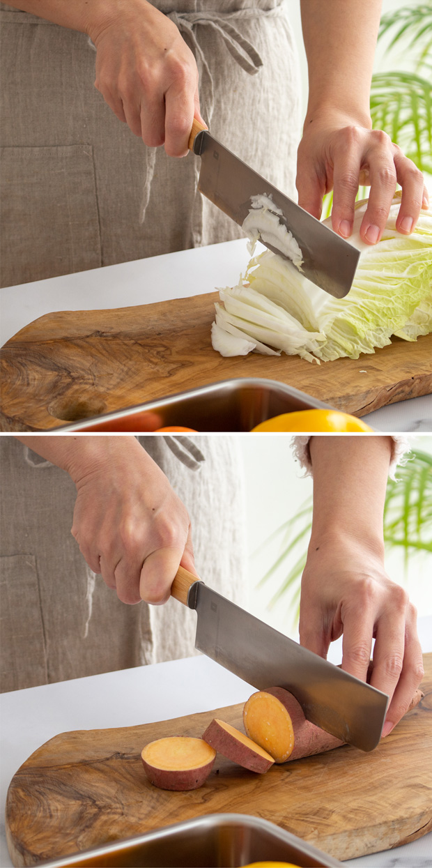 ゆり 菜切り包丁 志津刃物製作所 薄刃包丁 菜切包丁 万能包丁 千切り