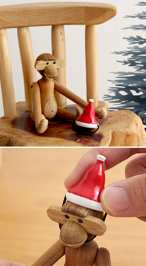 KAY BOJESEN DENMARK カイボイスン サンタキャップ ミニ MONKEY MINI用