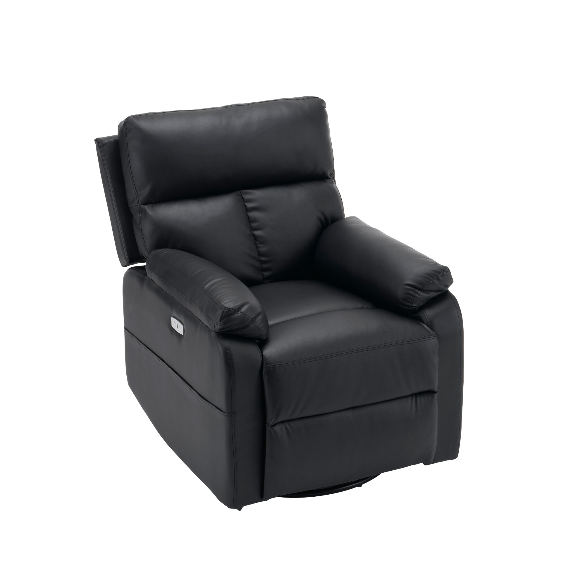 リクライニングチェア 回転式 リクライニングソファ 1人掛け 電動