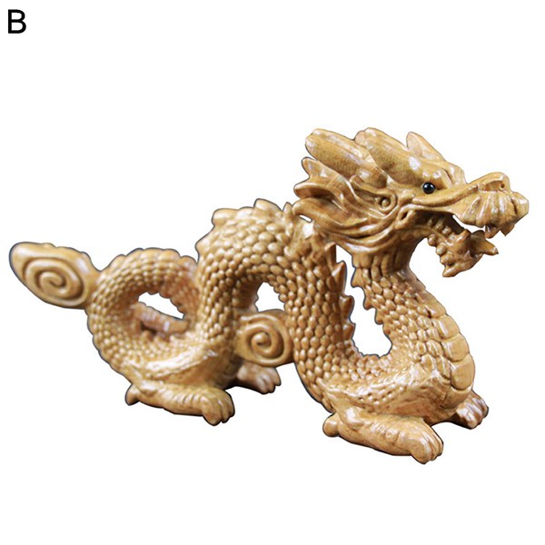 木彫り龍 置物 風水 龍の置物 龍神 木彫り 干支辰グッズ 金運上がる