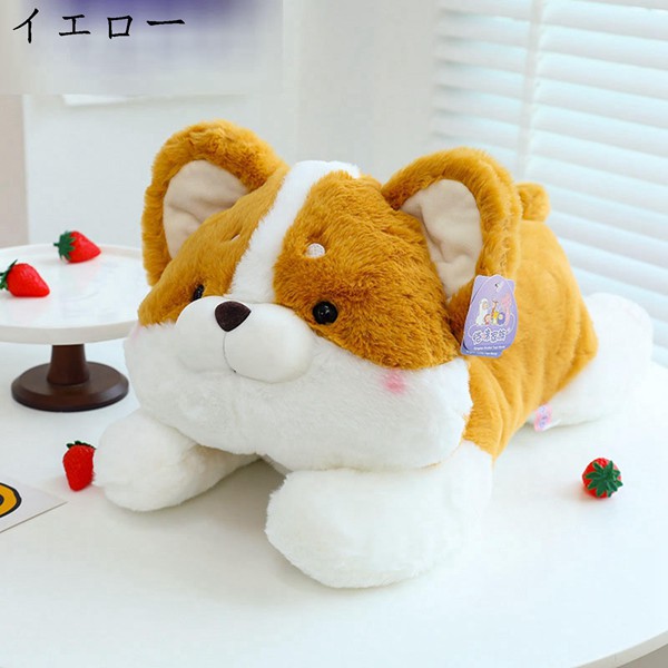 コーギー ぬいぐるみ 多機能 おもちゃ マスコット もちもち ふわふわ