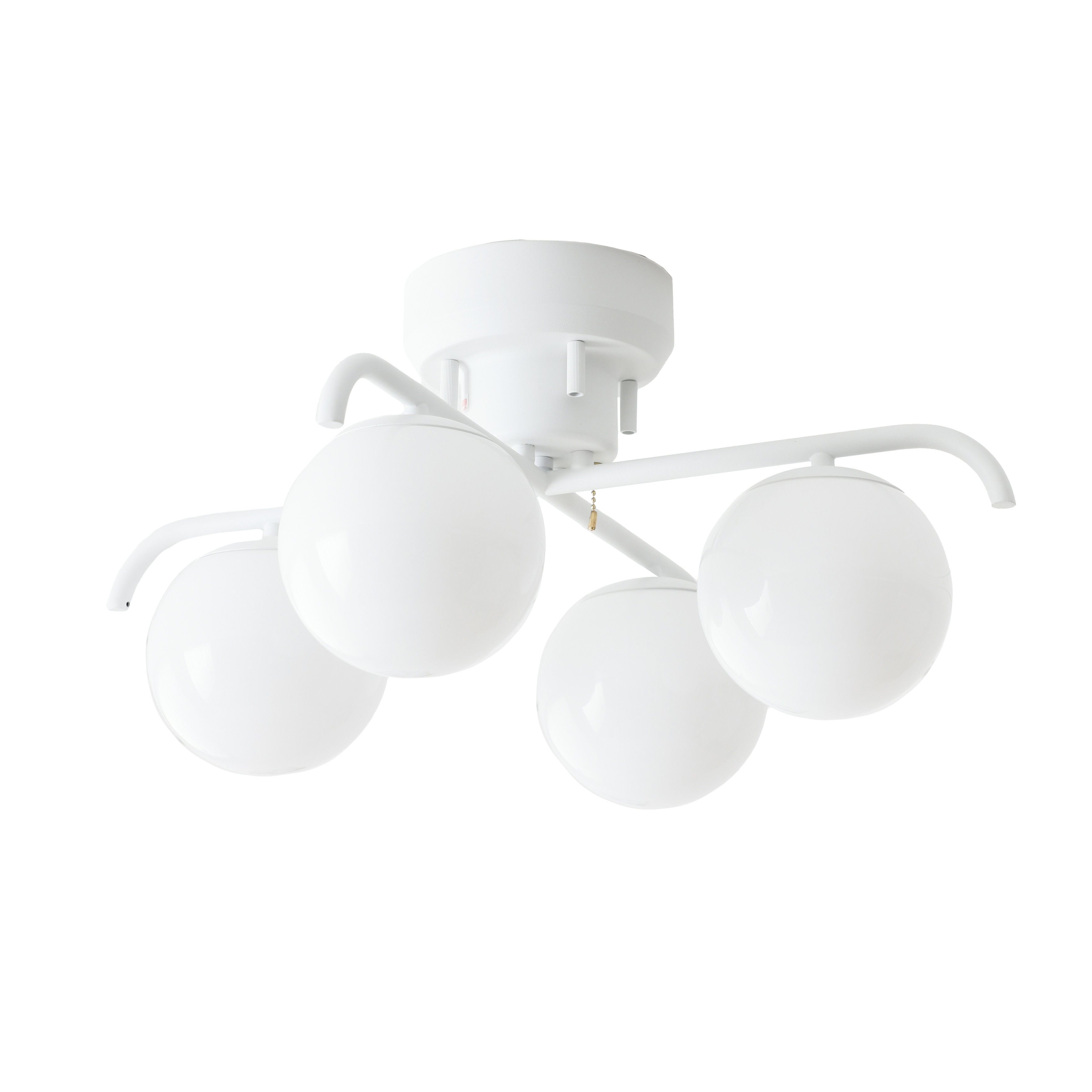 VENTOTA シーリングライト ガラスライト 4灯 リモコン付き 電球