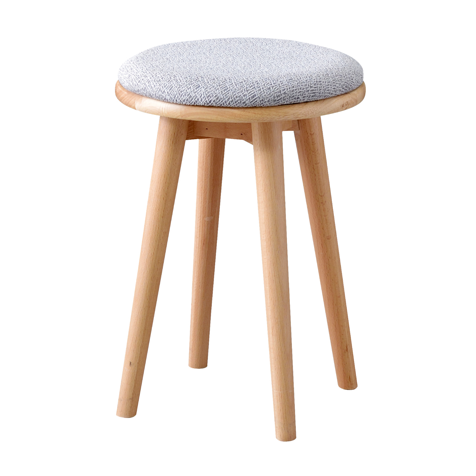 東谷 スツール 木製 椅子 高さ45cm 北欧 座面 背もたれなし サイド