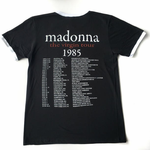 MADONNA マドンナ Tシャツ like a virgin ライク・ア・ヴァージン 1985