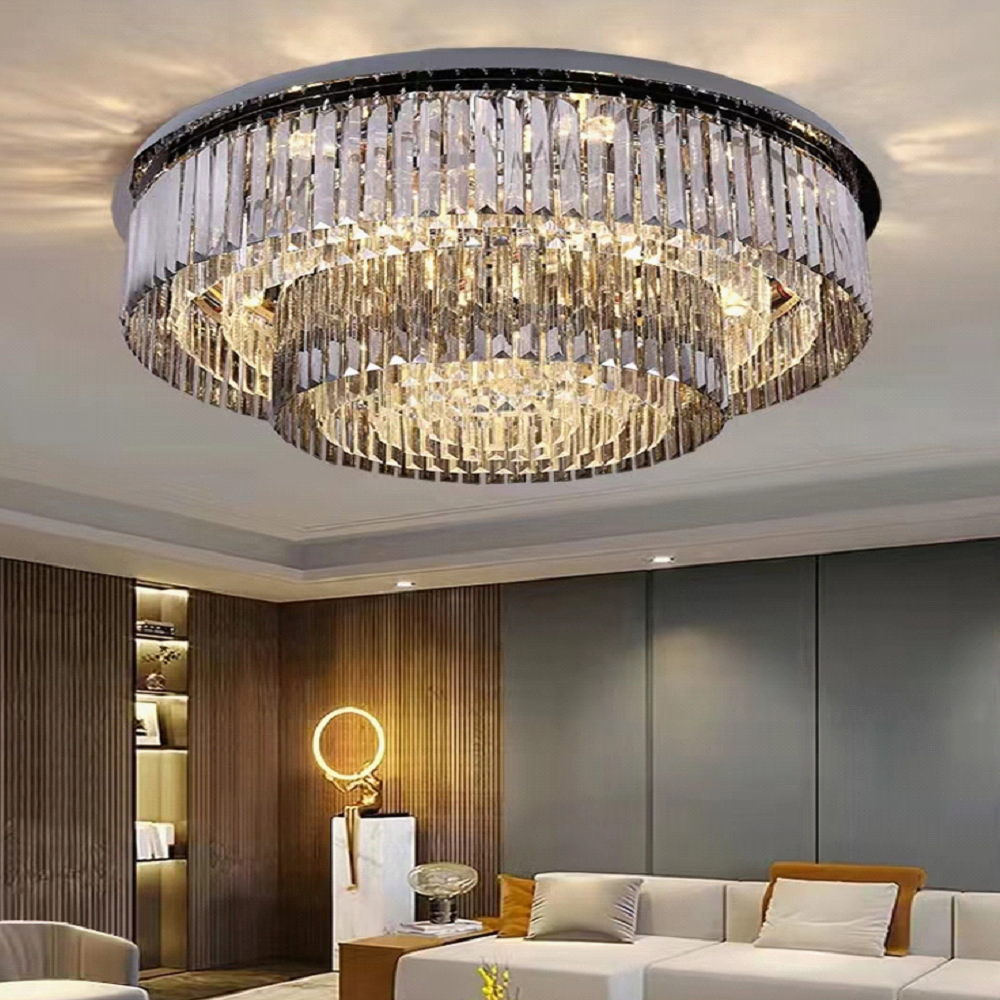 PSE認証 オーダーシャンデリア 超豪華 大型 LED クリスタル