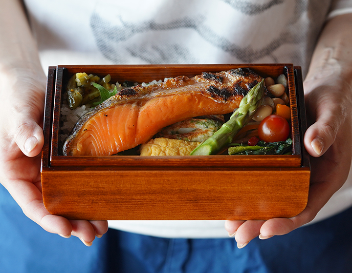 NOKO カブセル弁当箱 黒漆塗（大） 大河内家具工房 漆塗り 木曽漆器