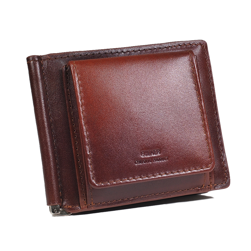 SEEKER（シーカー） マネークリップ 財布 ブランド 革 メンズ 本革 二