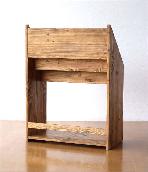 マガジンラック 雑誌 収納 マガジンスタンド 本棚 絵本ラック 木製