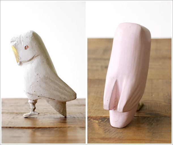 ふくろう フクロウ 梟 置物 かわいい おしゃれ 木製 オブジェ 手のひら