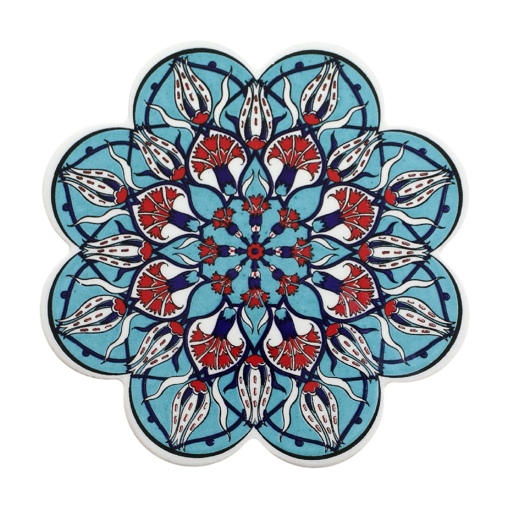 鍋敷き 鍋敷 鍋しき おしゃれ かわいい 可愛い 北欧 トルコ雑貨 タイル