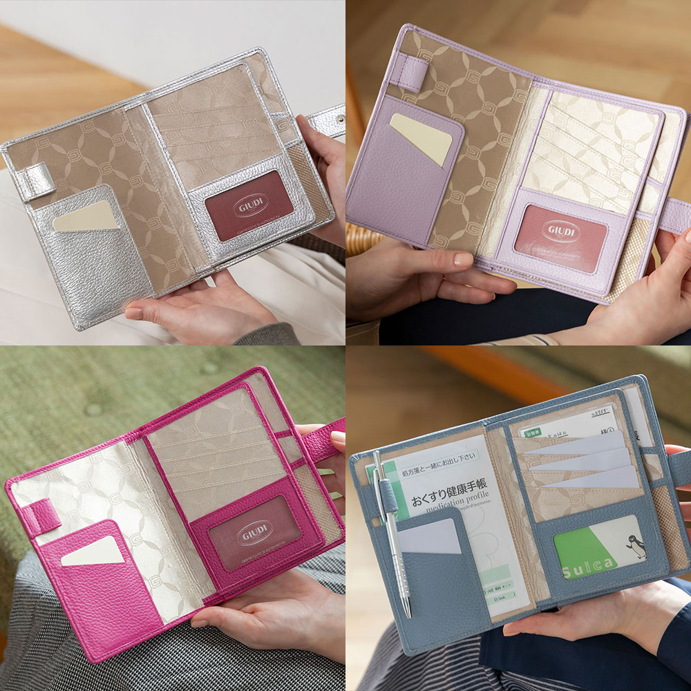 GIUDI（ジウディ） 名入れ無料イタリア製 ペンホルダー付 一目瞭然通院