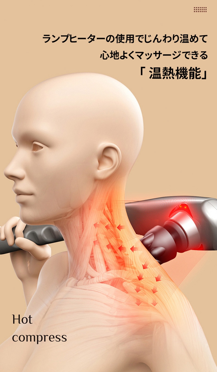 ハンディマッサージャー 電動マッサージ器 ハンドマッサージャー USB