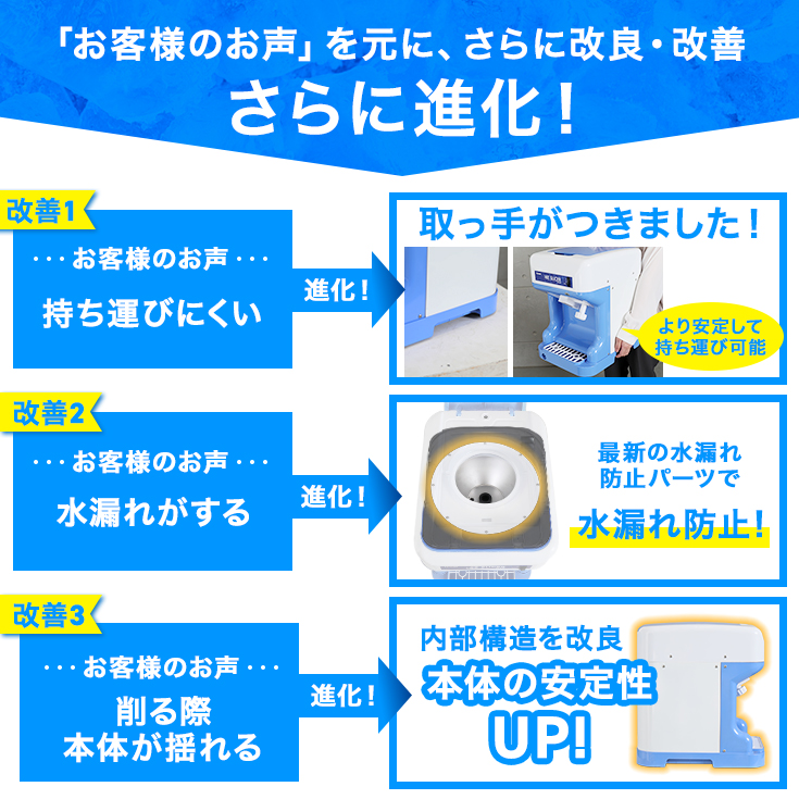 5000円引クーポン☆2/23まで】ハイガー 電動かき氷機 業務用/家庭用