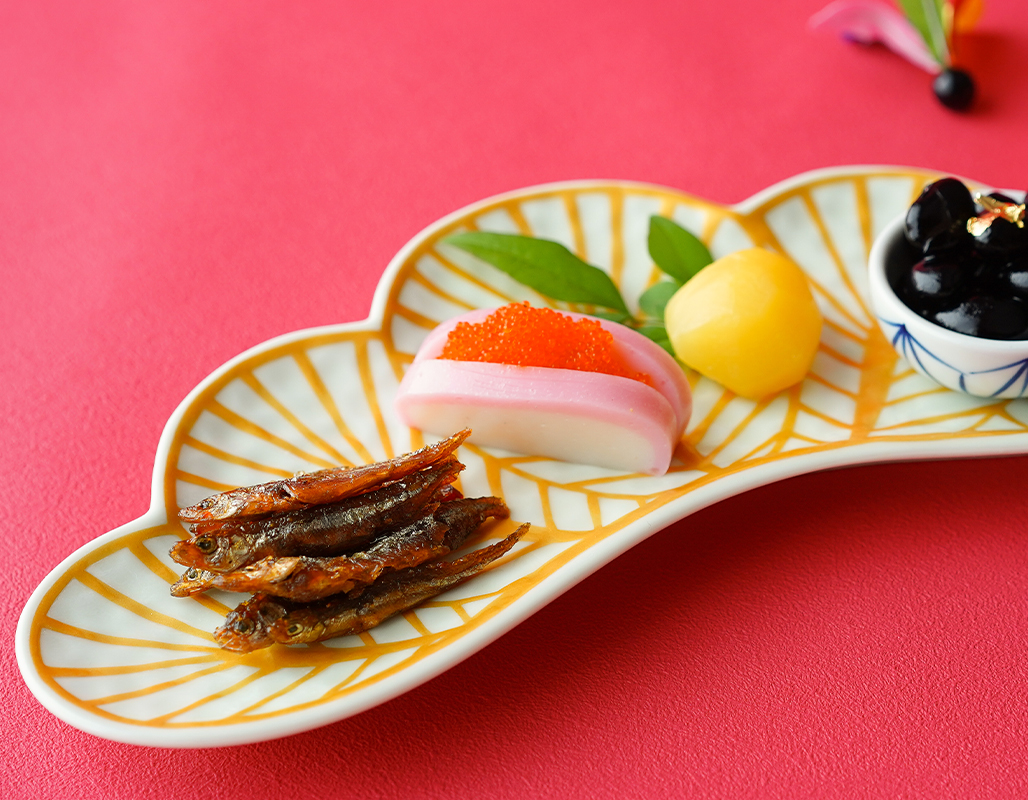 錦金松葉型 前菜皿 25cm 幸楽窯 有田焼 // 和食器 食器 陶磁器 長皿