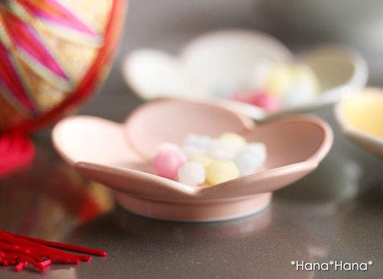 梅型錦曙 豆皿 9cm パールピンク 有田焼 幸楽窯 // 和食器 食器 小皿