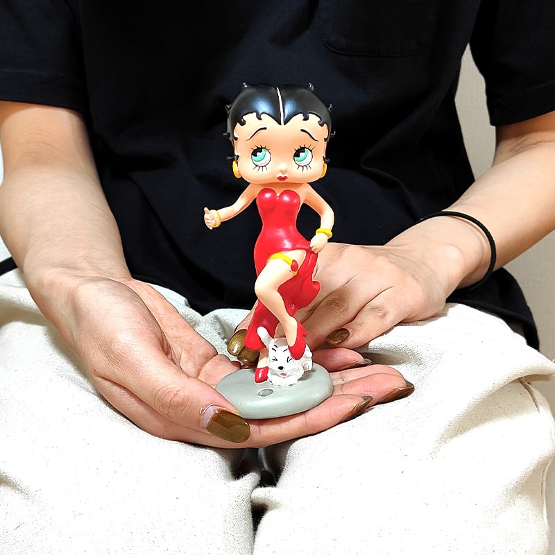 ペンスタンド ベティ・ブープ かわいい デスク ペン立て 置物