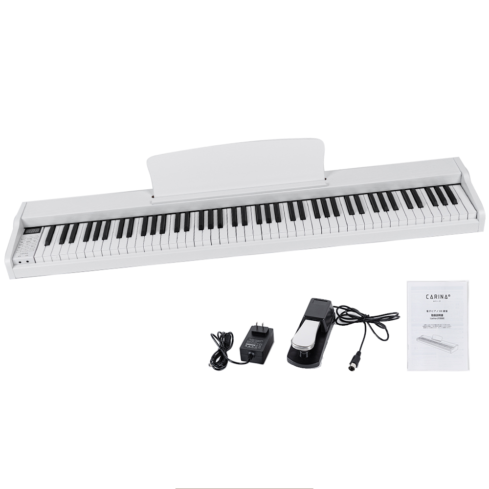 6カラー】電子ピアノ 88鍵盤 木製 給電タイプ dream音源 MIDI対応