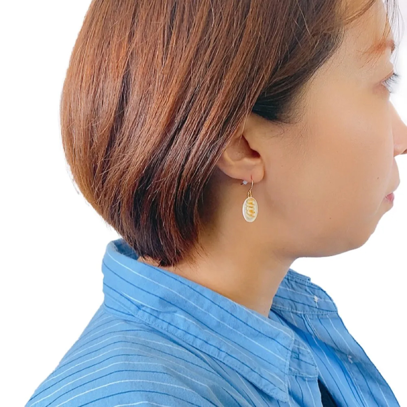 餃子 ビール ピアス ぎょうざ ギョーザ アクセサリー 面白い 可愛い