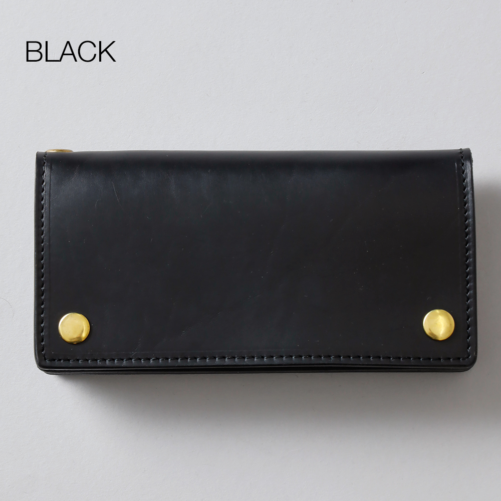 財布 メンズ 長財布 本革 レザー クロムエクセル ロングウォレット