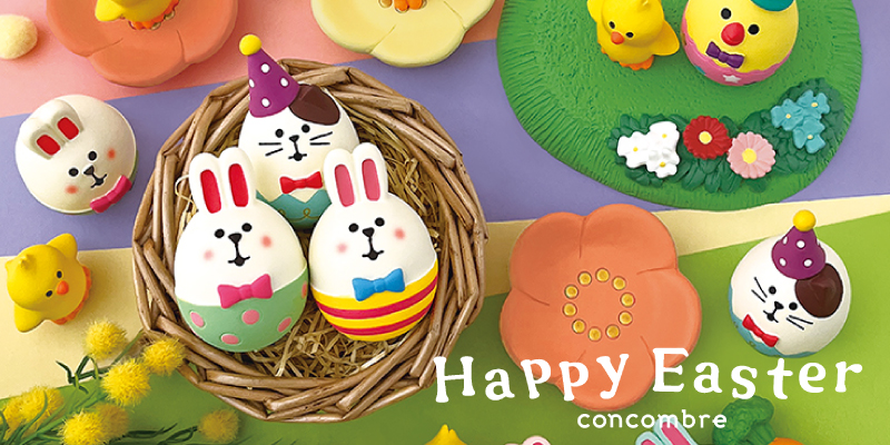 DECOLE（デコレ） コンコンブル / お花の台座 ピンク / ハッピー