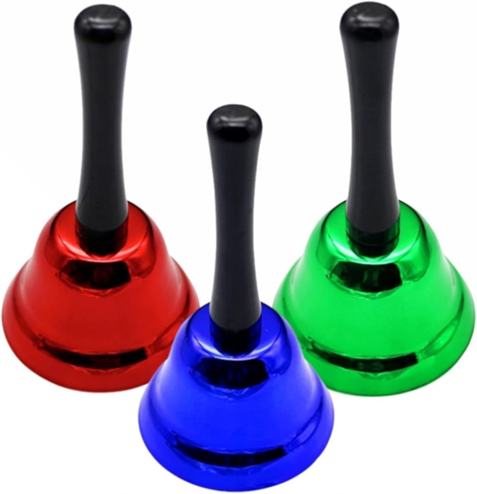 ハンドベル 卓上ベル 2個セット 祭り用品 くじ引き ガラポン 抽選