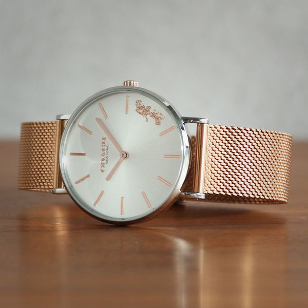 互換品】コーチ 対応 ミラネーゼ メッシュ ストラップ COACH 時計