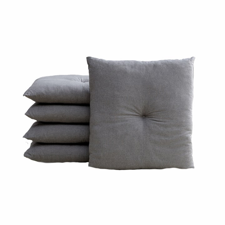 イケヒコ 座布団 5枚セット 銘仙判 クッション ジーレ 約55×59cm 同色